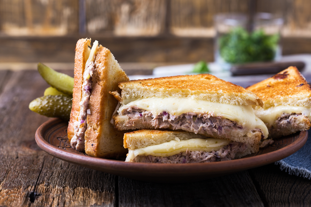 Cheese and Tuna Melt