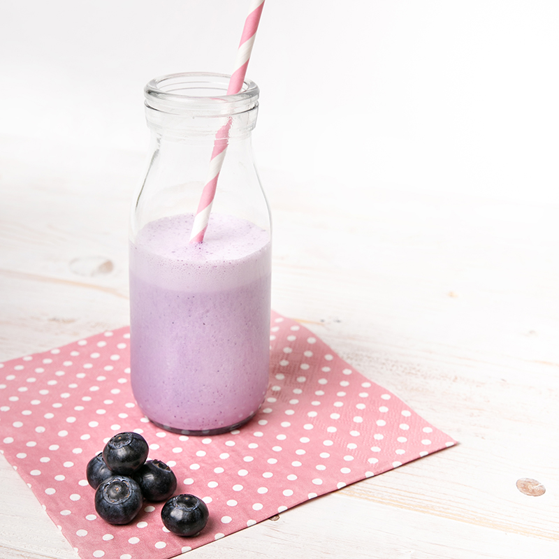 blueberry smoothie
