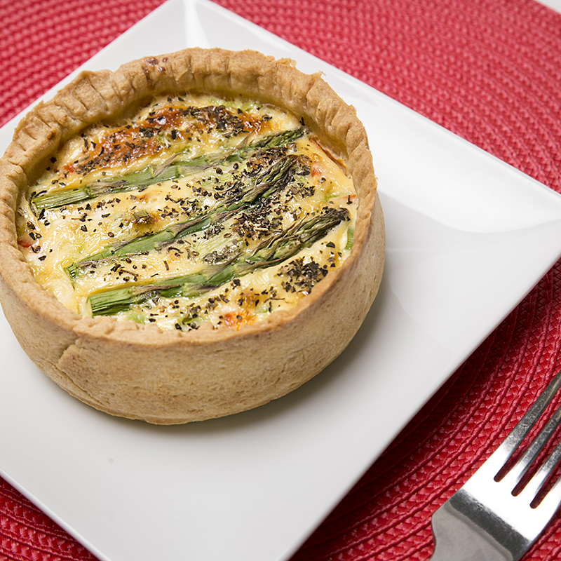 vegetable quiche